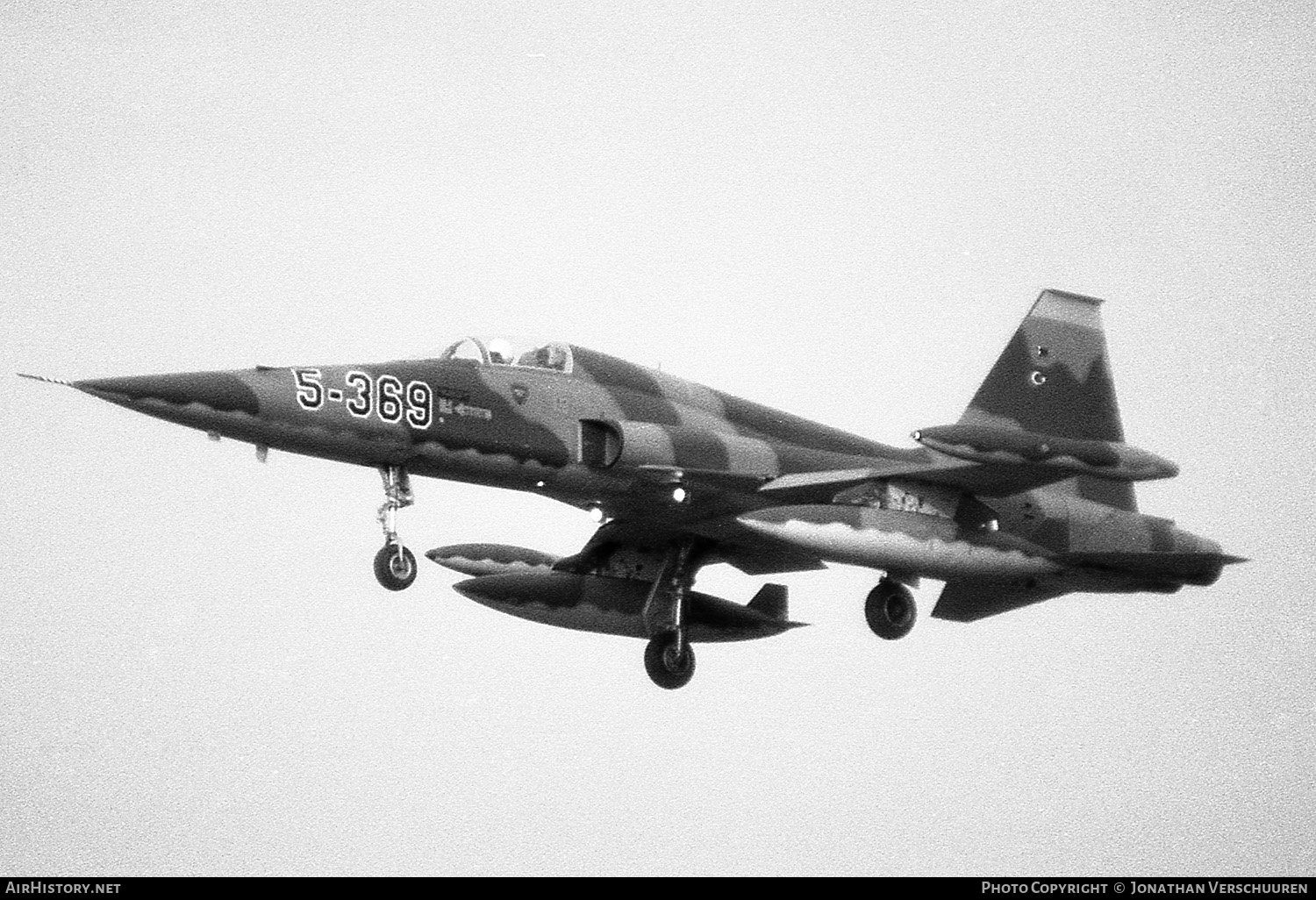 Aircraft Photo of 64-13369 / 13369 | Northrop F-5A Freedom Fighter | Turkey - Air Force | AirHistory.net #237118