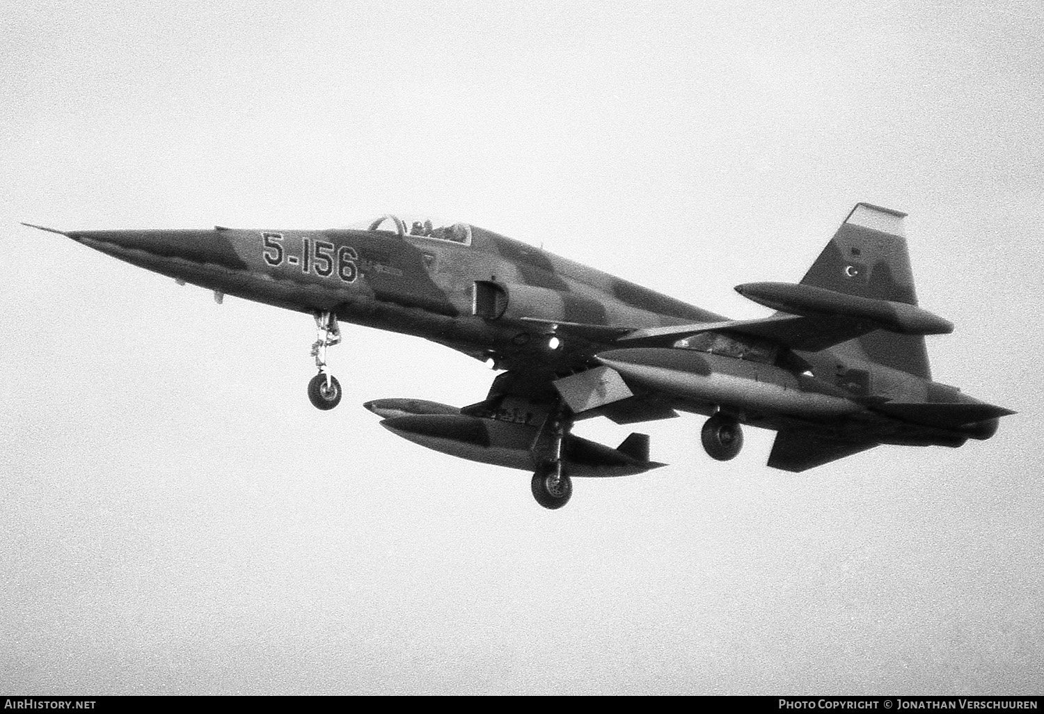 Aircraft Photo of 67-21156 / 21156 | Northrop F-5A Freedom Fighter | Turkey - Air Force | AirHistory.net #237128