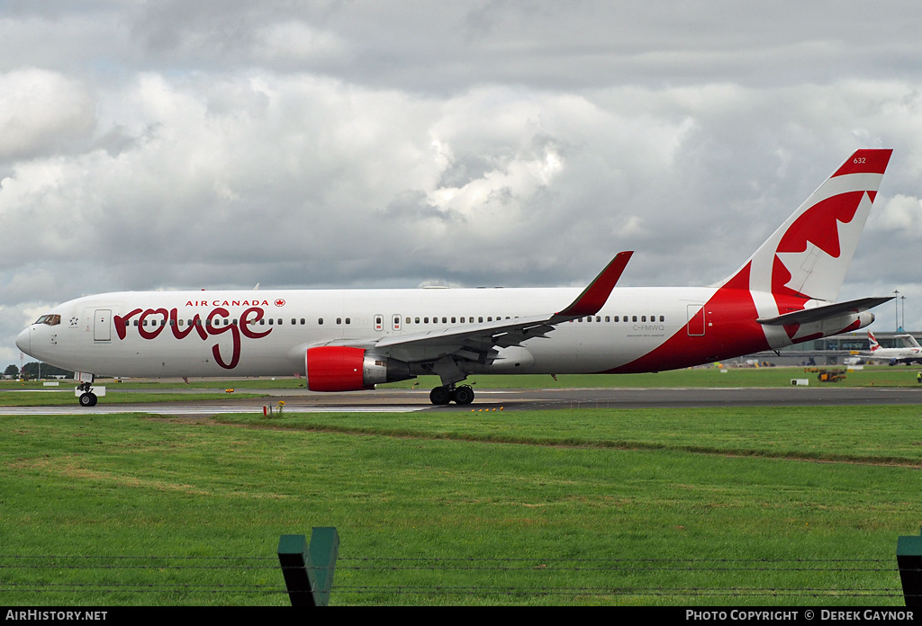 Aircraft Photo of C-FMWQ | Boeing 767-333/ER | Air Canada Rouge | AirHistory.net #237134