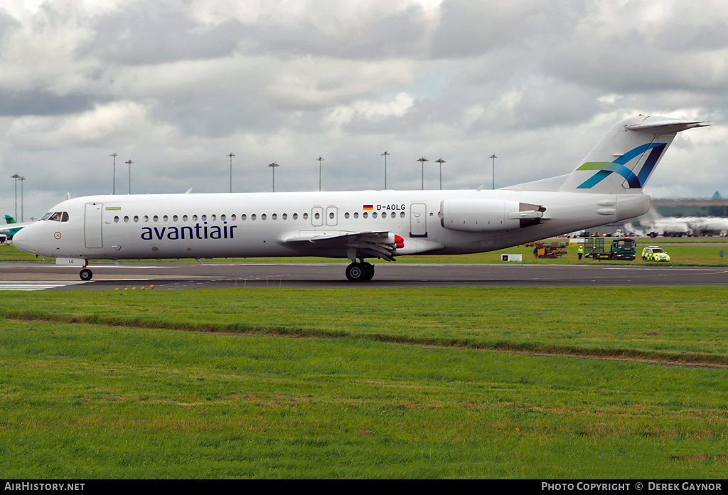 Aircraft Photo of D-AOLG | Fokker 100 (F28-0100) | Avanti Air | AirHistory.net #237148