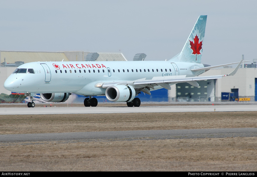 Aircraft Photo of C-FFYT | Embraer 190AR (ERJ-190-100IGW) | Air Canada | AirHistory.net #237153