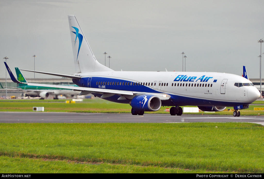 Aircraft Photo of YR-BME | Boeing 737-86N | Blue Air | AirHistory.net #237160
