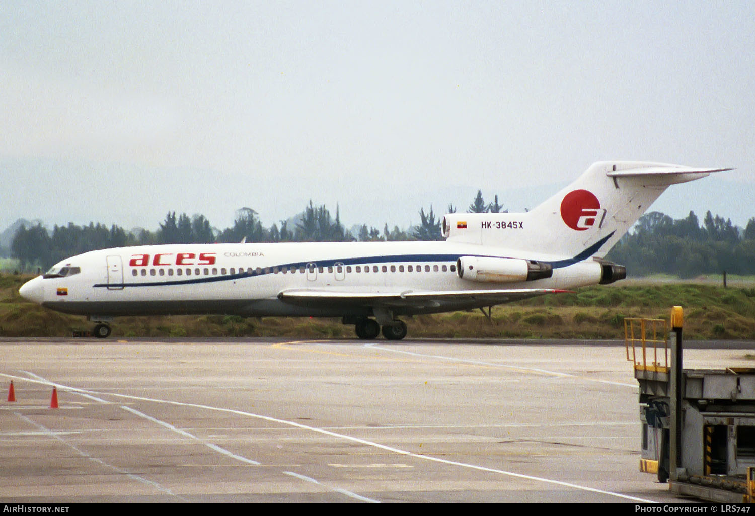 Aircraft Photo of HK-3845X | Boeing 727-27 | ACES - Aerolíneas Centrales de Colombia | AirHistory.net #237162