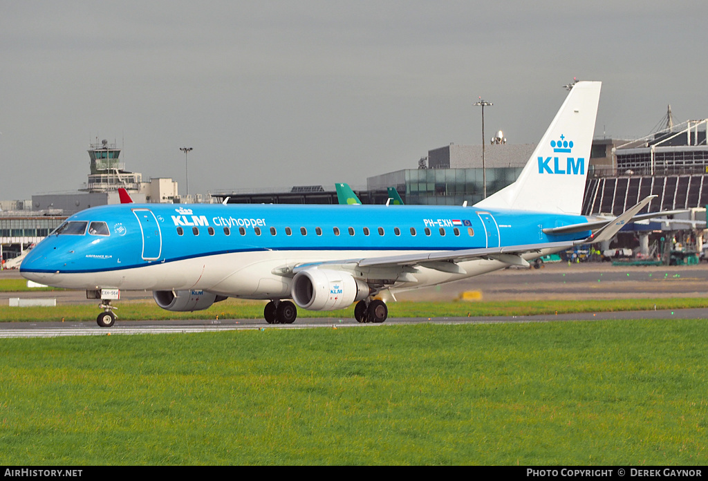 Aircraft Photo of PH-EXH | Embraer 175STD (ERJ-170-200STD) | KLM Cityhopper | AirHistory.net #237163