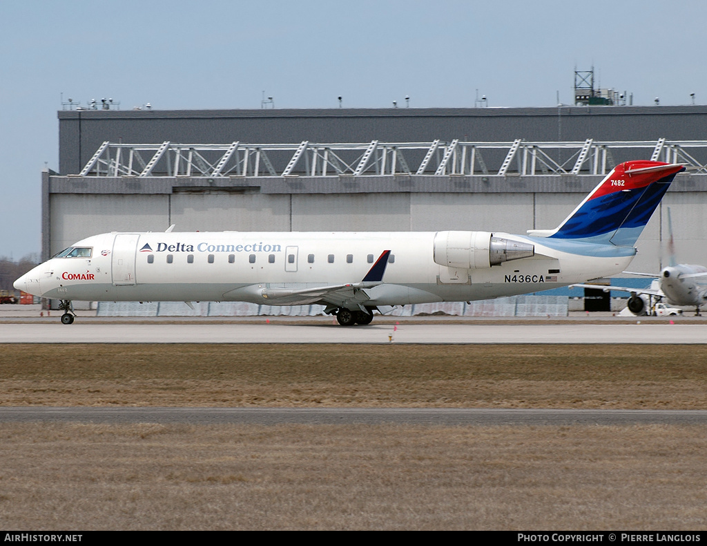 Aircraft Photo of N436CA | Bombardier CRJ-200ER (CL-600-2B19) | Delta Connection | AirHistory.net #237164