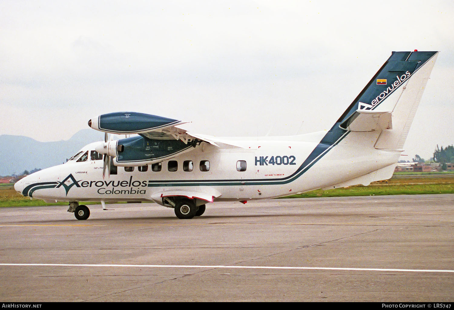 Aircraft Photo of HK-4002 | Let L-410UVP-E Turbolet | Aerovuelos Colombia | AirHistory.net #237173