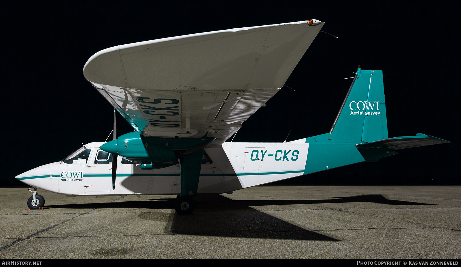 Aircraft Photo of OY-CKS | Britten-Norman BN-2A-21 Islander | COWI Aerial Survey | AirHistory.net #237174