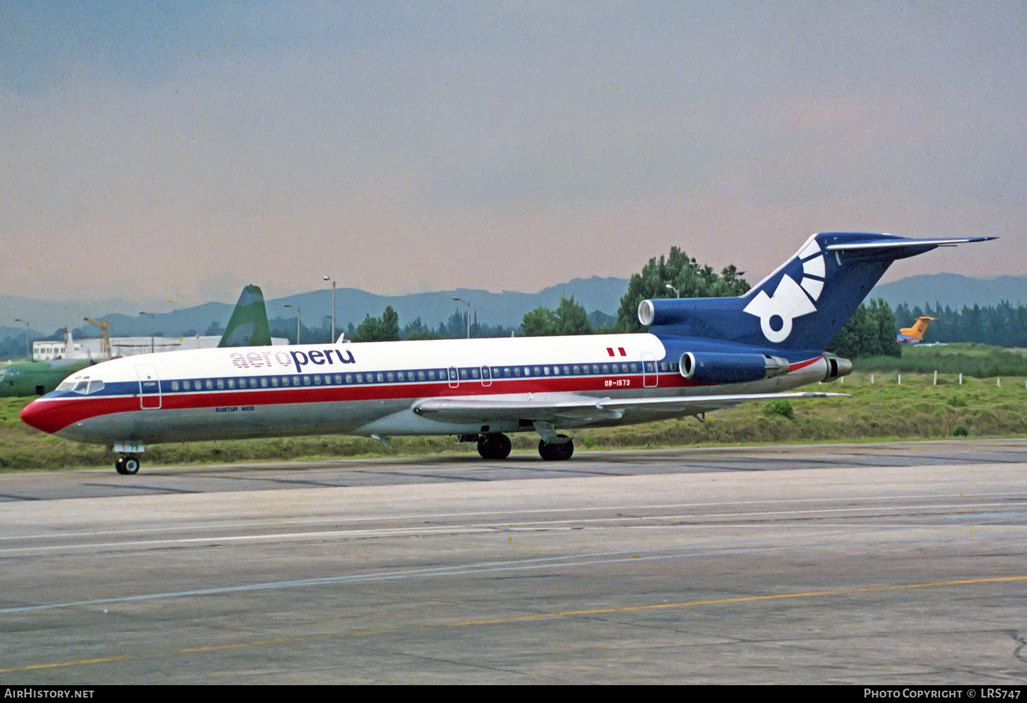 Aircraft Photo of OB-1573 | Boeing 727-281/Adv | AeroPeru | AirHistory.net #237177