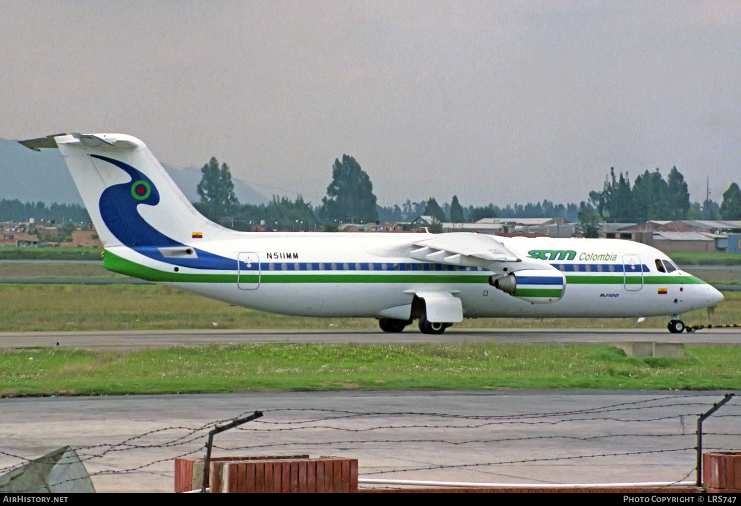 Aircraft Photo of N511MM | British Aerospace Avro 146-RJ100 | SAM - Sociedad Aeronáutica de Medellín | AirHistory.net #237179