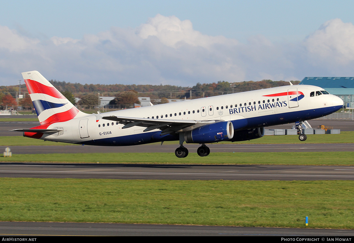 Aircraft Photo of G-EUUA | Airbus A320-232 | British Airways | AirHistory.net #237196