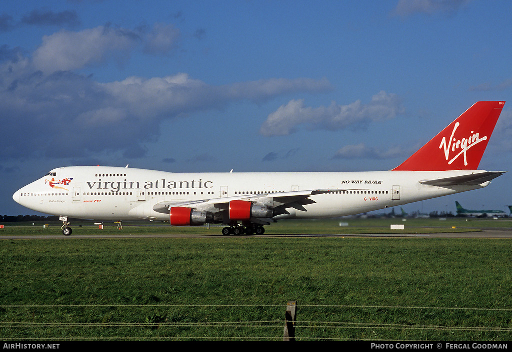 Aircraft Photo of G-VIRG | Boeing 747-287B | Virgin Atlantic Airways | AirHistory.net #237199