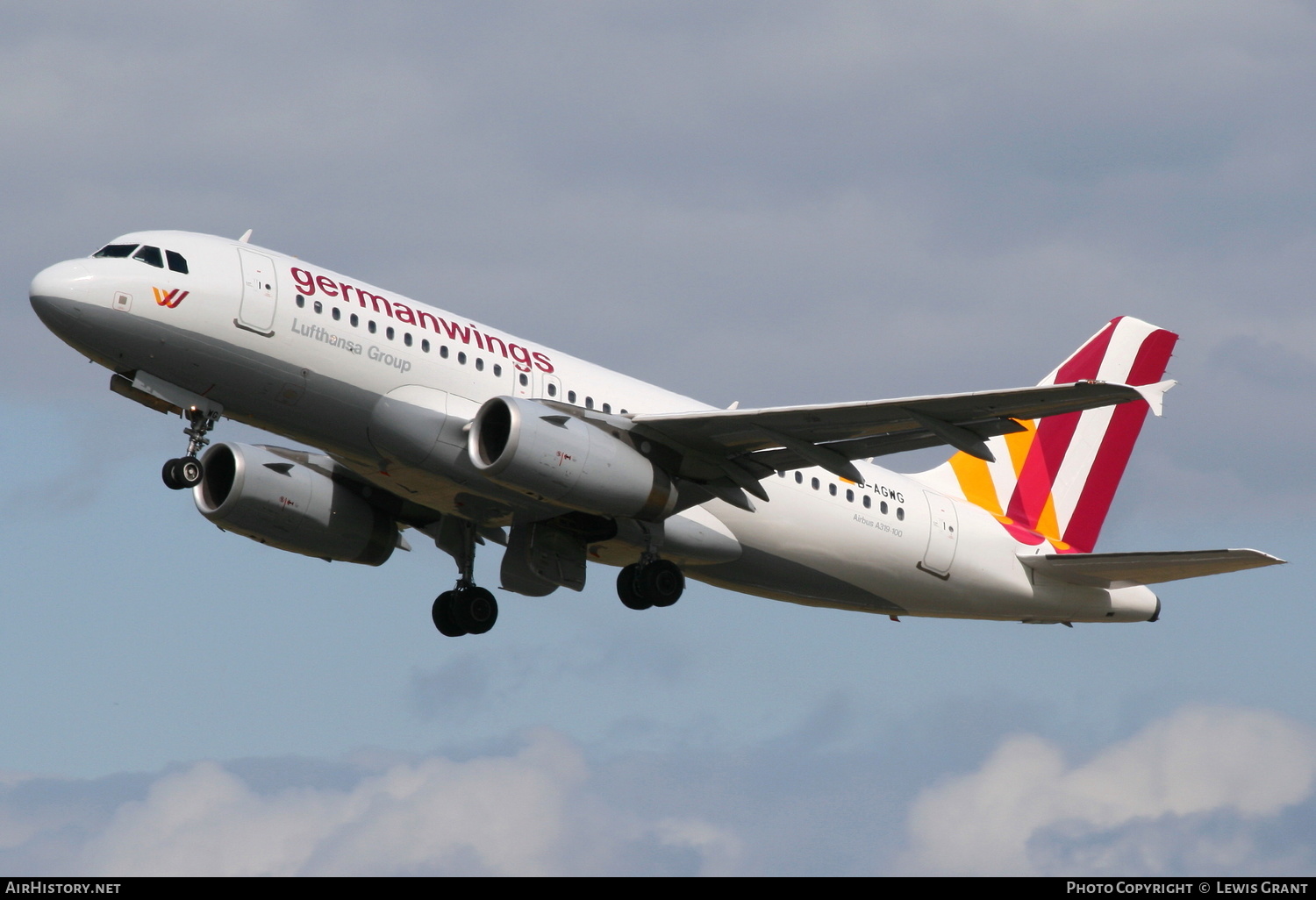 Aircraft Photo of D-AGWG | Airbus A319-132 | Germanwings | AirHistory.net #237221