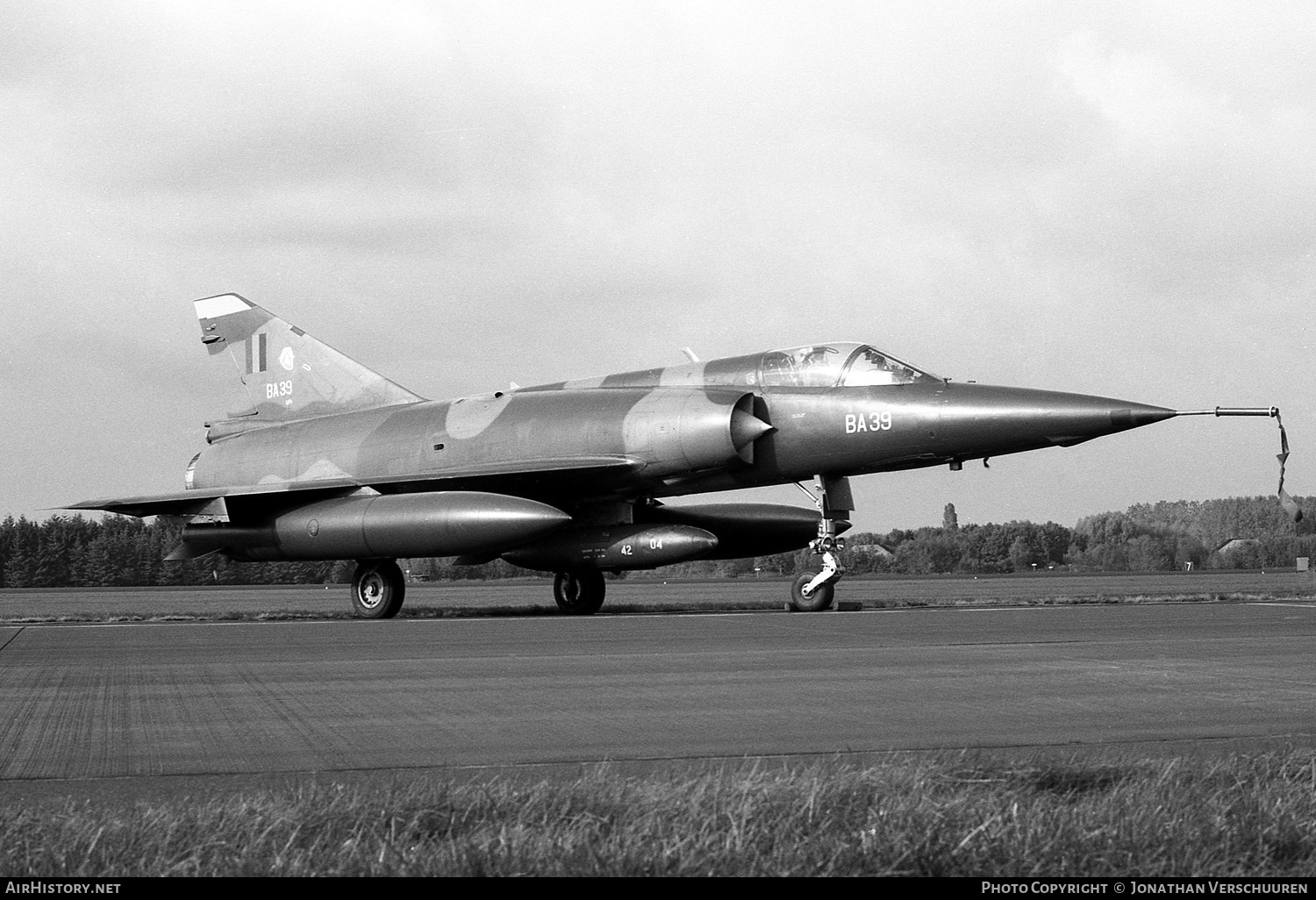 Aircraft Photo of BA39 | Dassault Mirage 5BA | Belgium - Air Force | AirHistory.net #237225