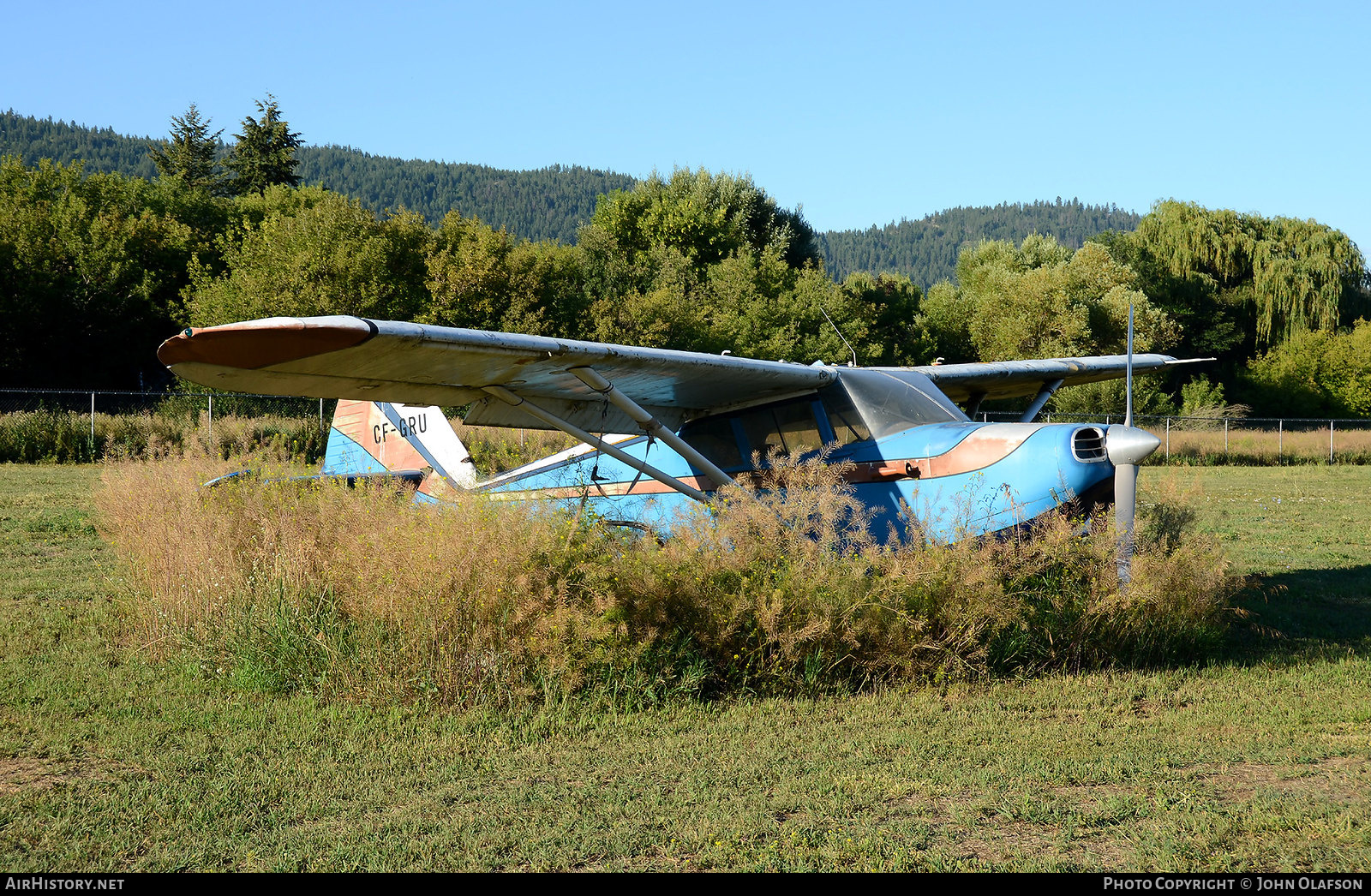 Aircraft Photo of CF-GRU | Stinson 108 | AirHistory.net #237235