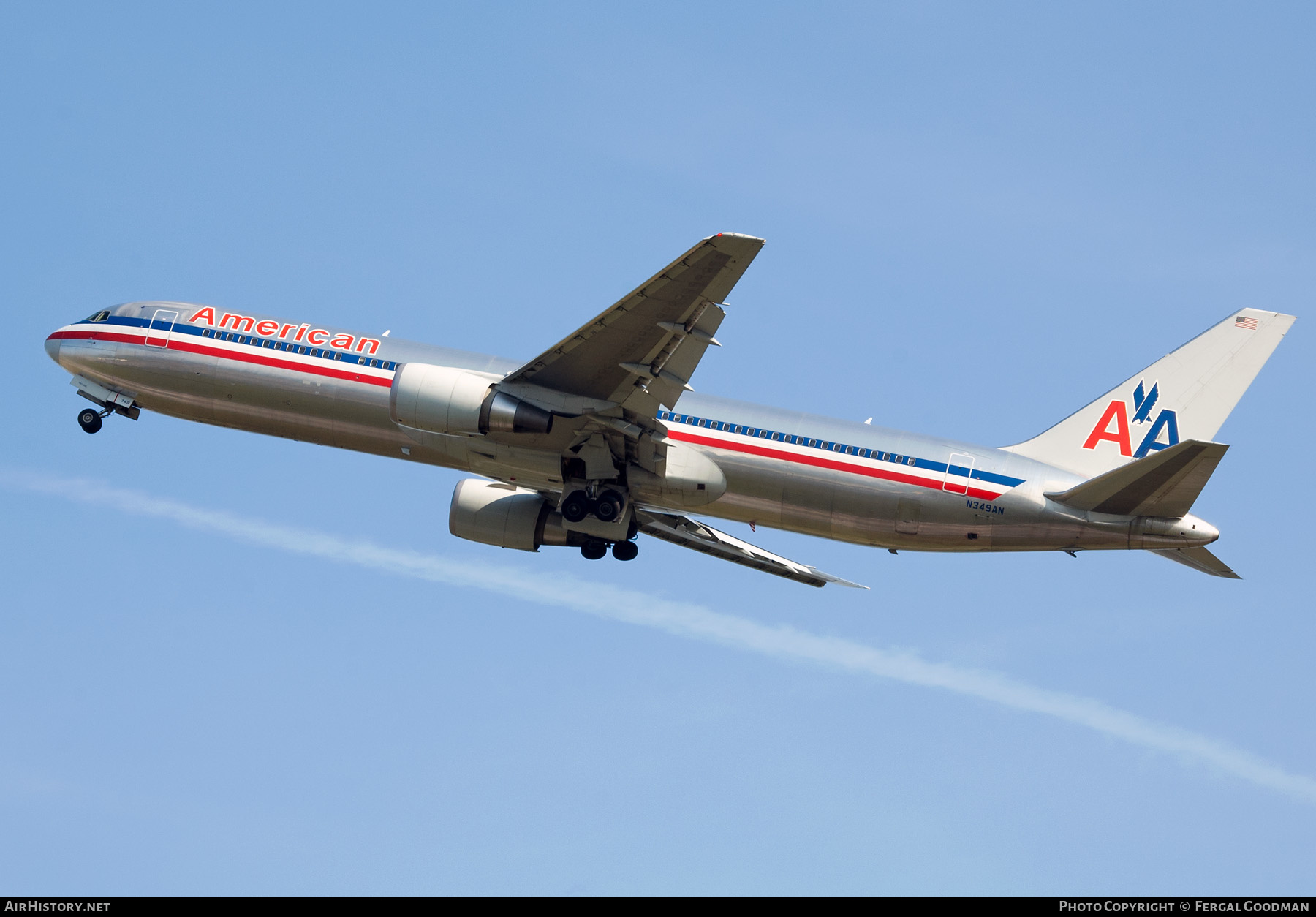 Aircraft Photo of N349AN | Boeing 767-323/ER | American Airlines | AirHistory.net #237236