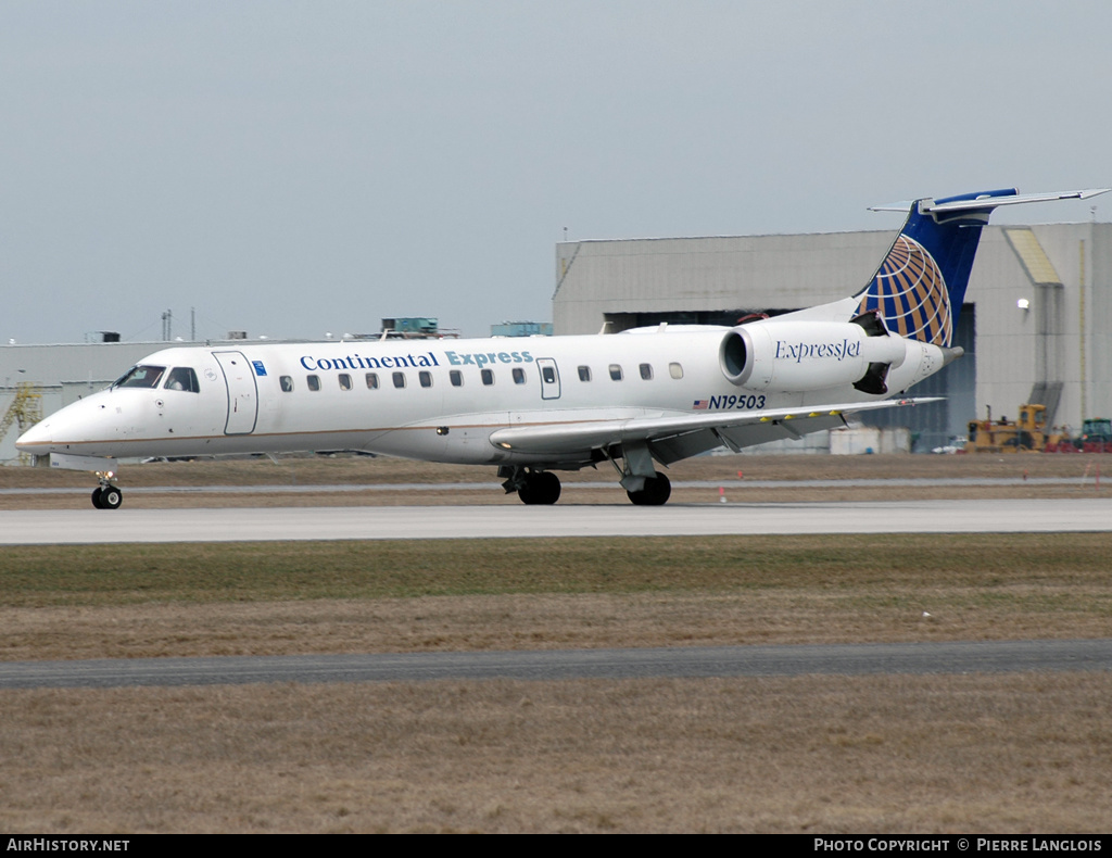 Aircraft Photo of N19503 | Embraer ERJ-135LR (EMB-135LR) | Continental Express | AirHistory.net #237238