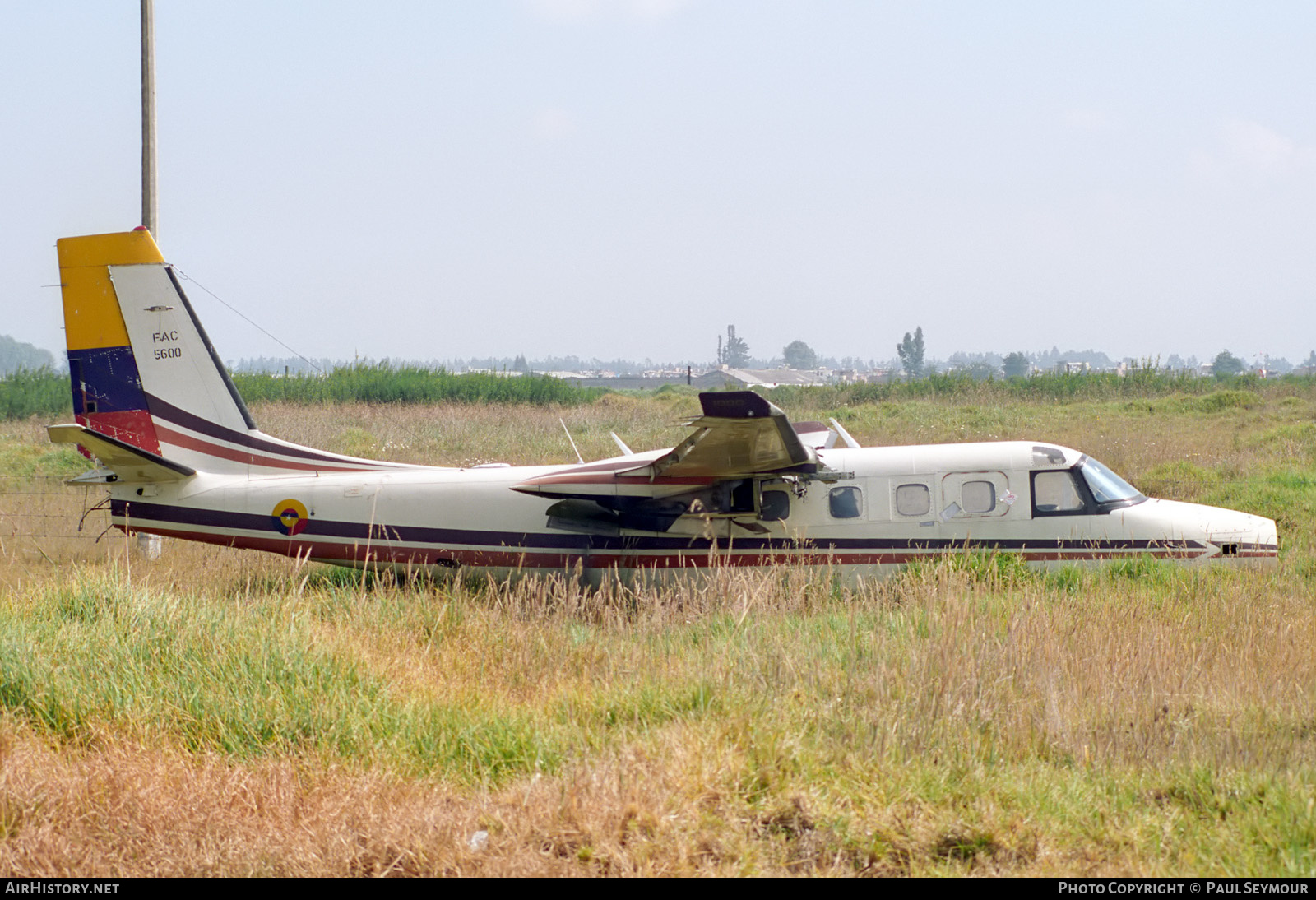 Aircraft Photo of FAC5600 | Gulfstream American 695A Jetprop 1000 | Colombia - Air Force | AirHistory.net #237240