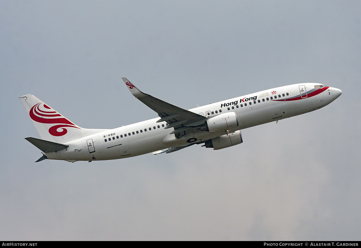 Aircraft Photo of B-KBH | Boeing 737-808 | Hong Kong Airlines | AirHistory.net #237245