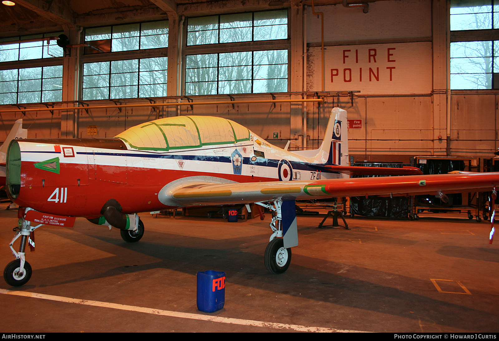 Aircraft Photo of ZF411 | Short S-312 Tucano T1 | UK - Air Force | AirHistory.net #237251