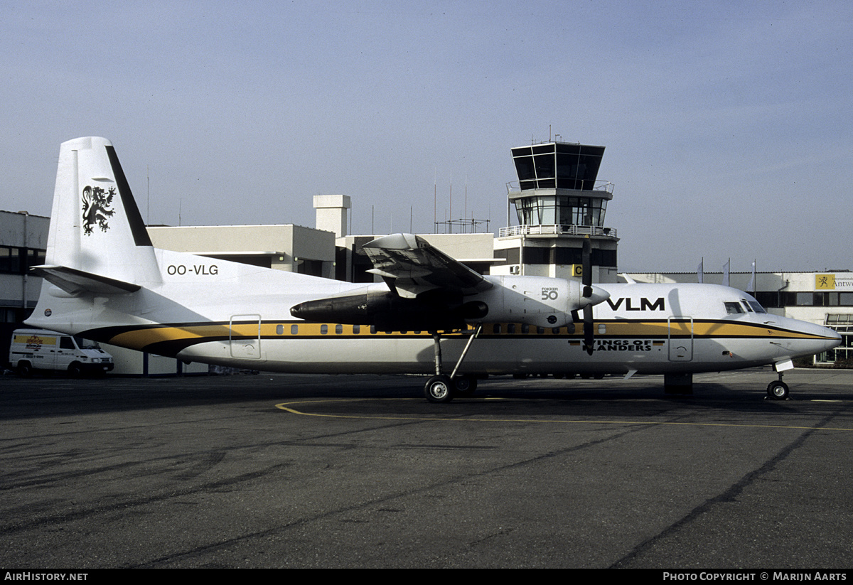 Aircraft Photo of OO-VLG | Fokker 50 | VLM Airlines | AirHistory.net #237254