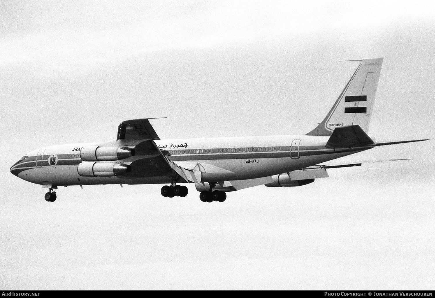 Aircraft Photo of SU-AXJ | Boeing 707-366C | Arab Republic of Egypt | AirHistory.net #237263