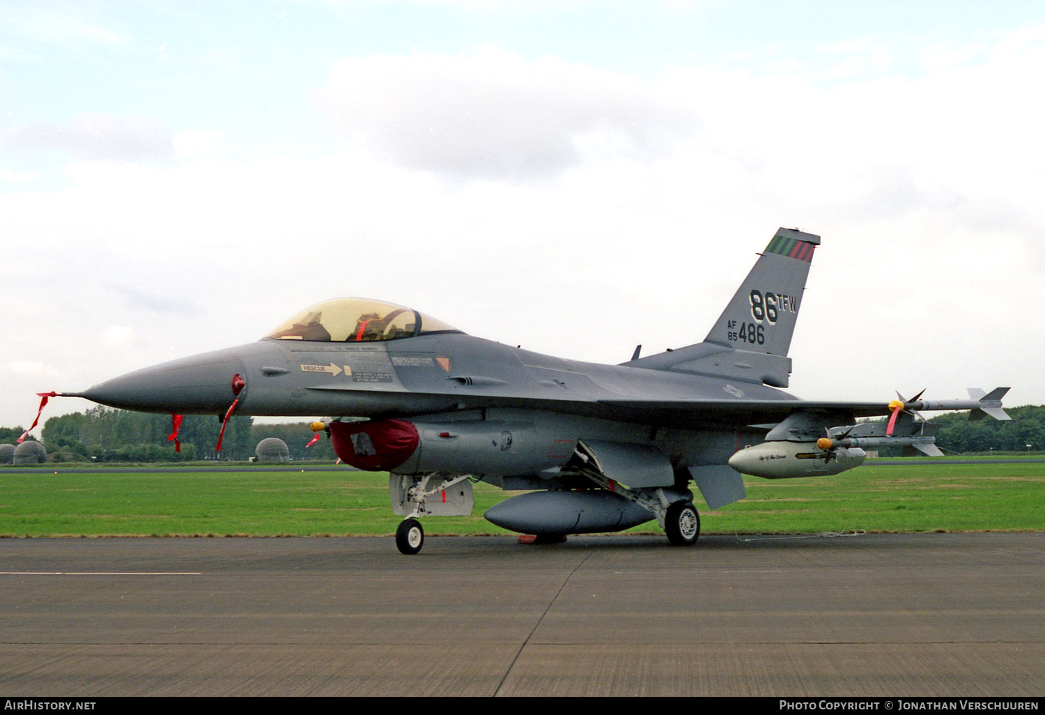 Aircraft Photo of 85-1486 / AF85-486 | General Dynamics F-16C Fighting Falcon | USA - Air Force | AirHistory.net #237268