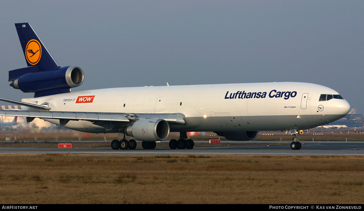 Aircraft Photo of D-ALCQ | McDonnell Douglas MD-11/F | Lufthansa Cargo | AirHistory.net #237289