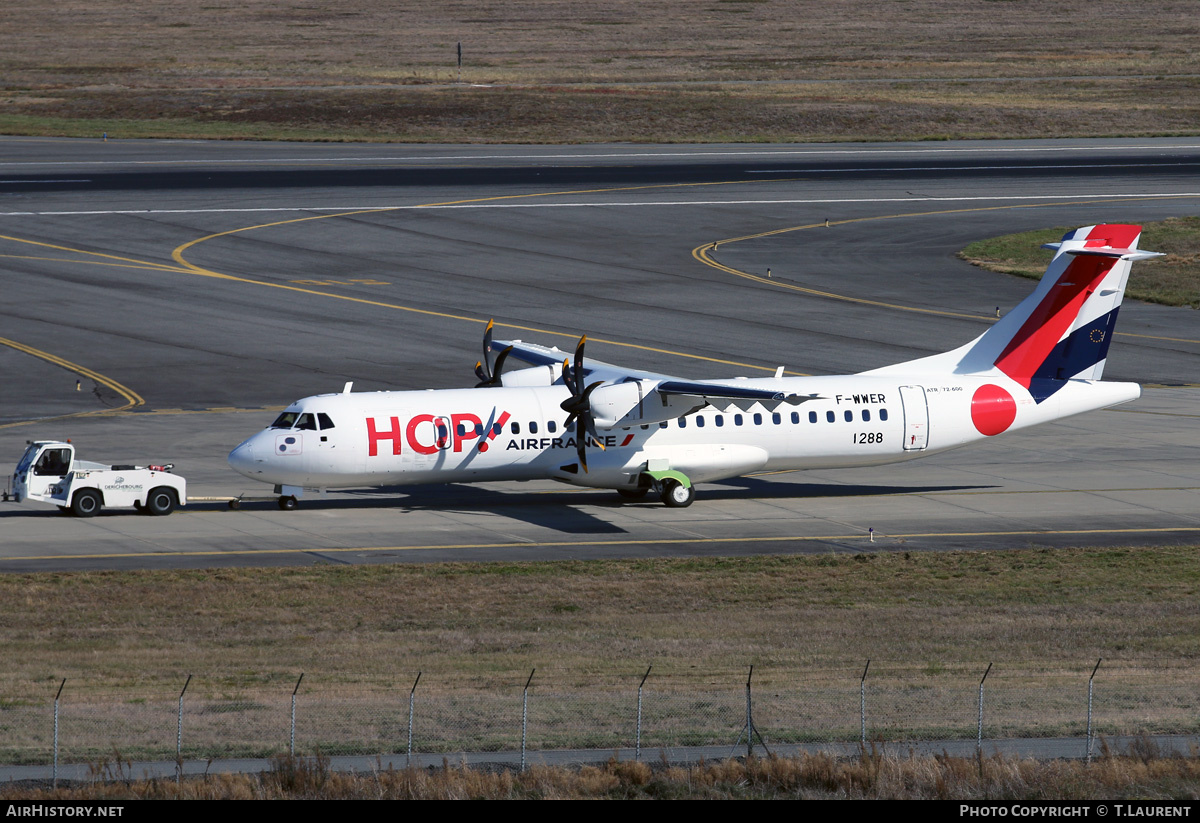 Aircraft Photo of F-WWER | ATR ATR-72-600 (ATR-72-212A) | Hop! | AirHistory.net #237299