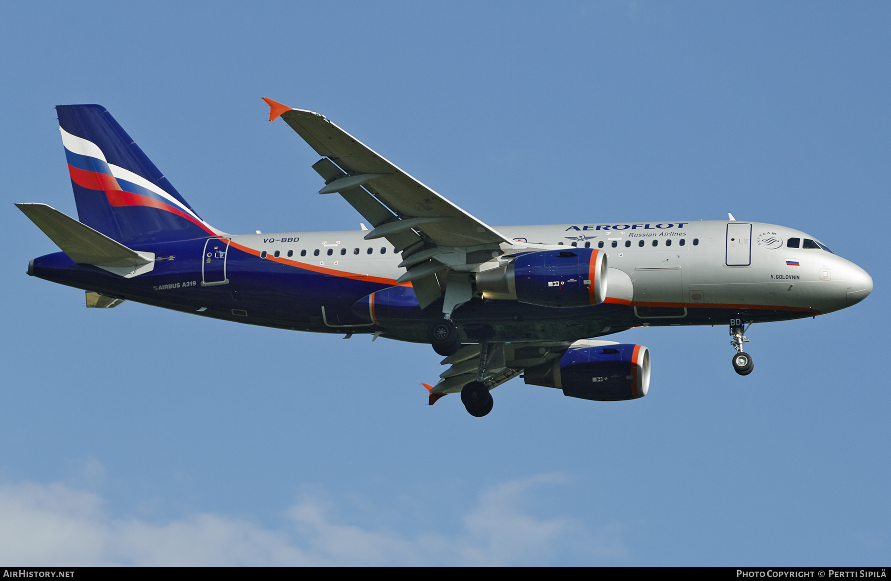 Aircraft Photo of VQ-BBD | Airbus A319-111 | Aeroflot - Russian Airlines | AirHistory.net #237305