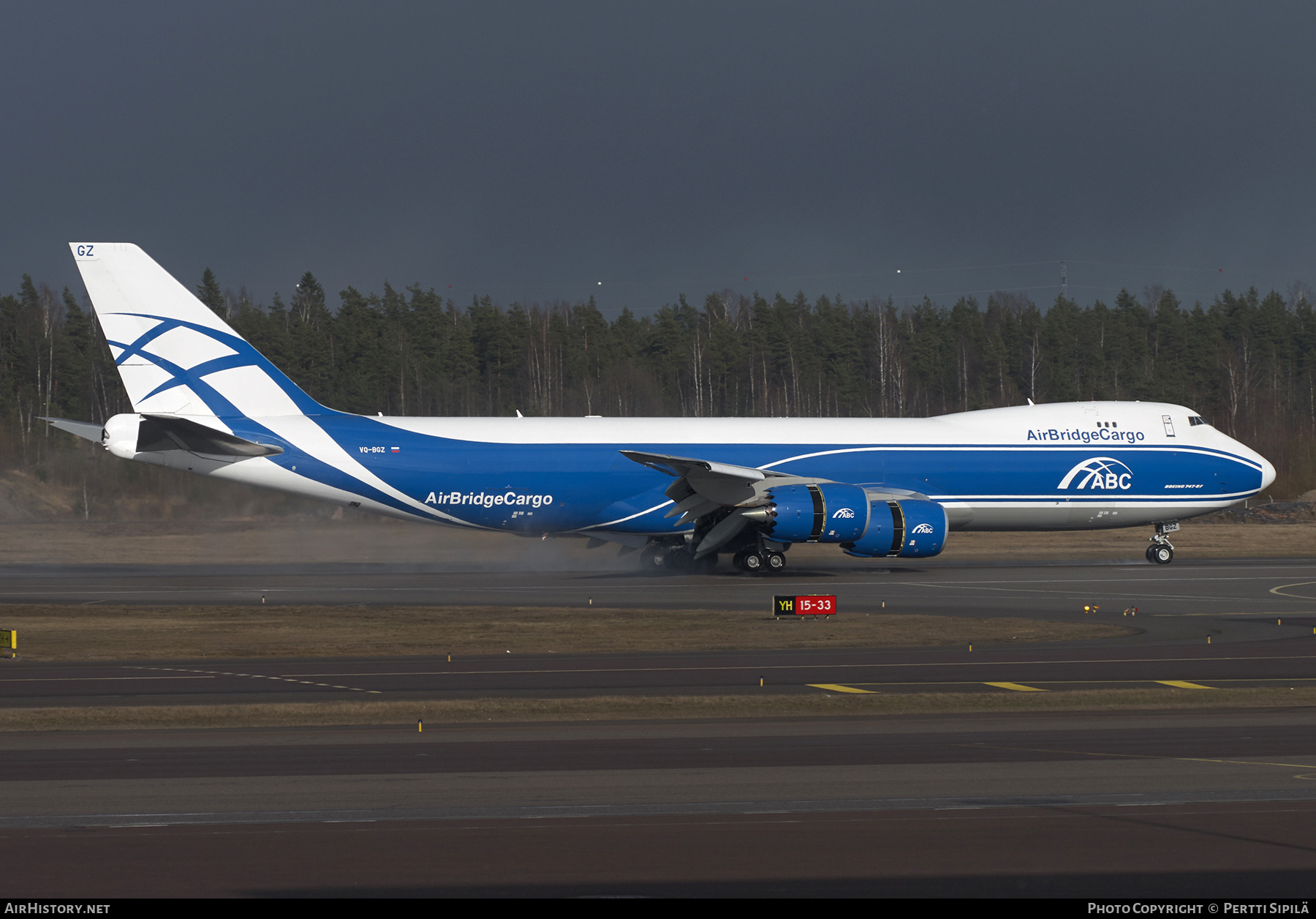 Aircraft Photo of VQ-BGZ | Boeing 747-8HVF/SCD | ABC - AirBridgeCargo Airlines | AirHistory.net #237307