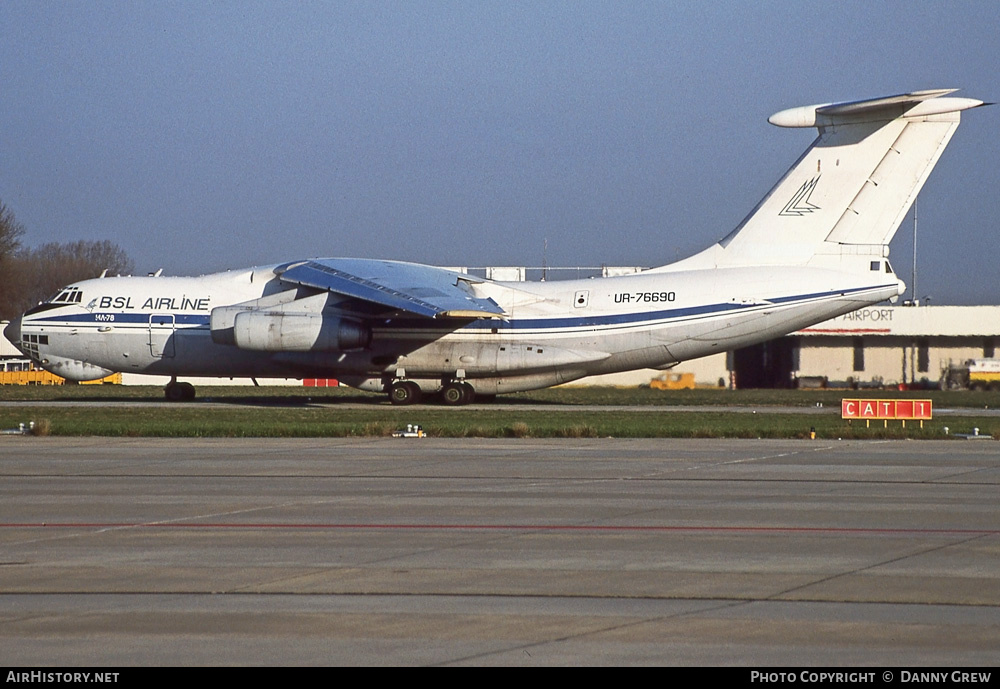 Aircraft Photo of UR-76690 | Ilyushin Il-78 | BSL Airline | AirHistory.net #237312