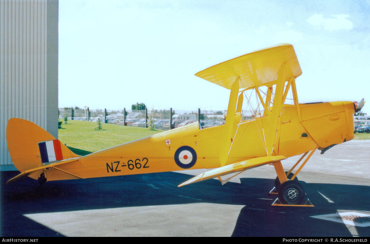 Aircraft Photo of NZ662 | De Havilland D.H. 82A Tiger Moth | New Zealand - Air Force | AirHistory.net #237317