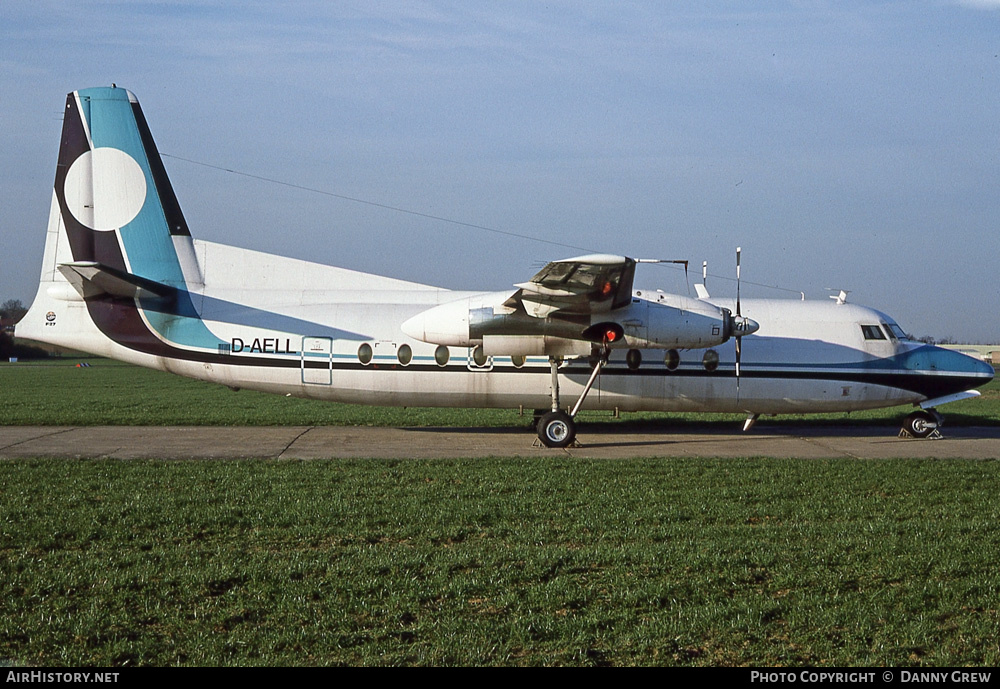Aircraft Photo of D-AELL | Fokker F27-200 Friendship | AirHistory.net #237320