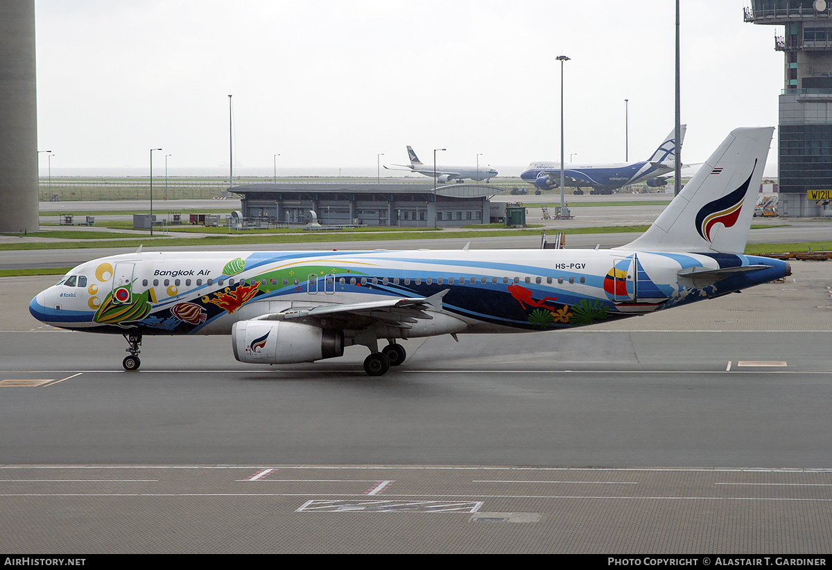 Aircraft Photo of HS-PGV | Airbus A320-232 | Bangkok Airways | AirHistory.net #237325