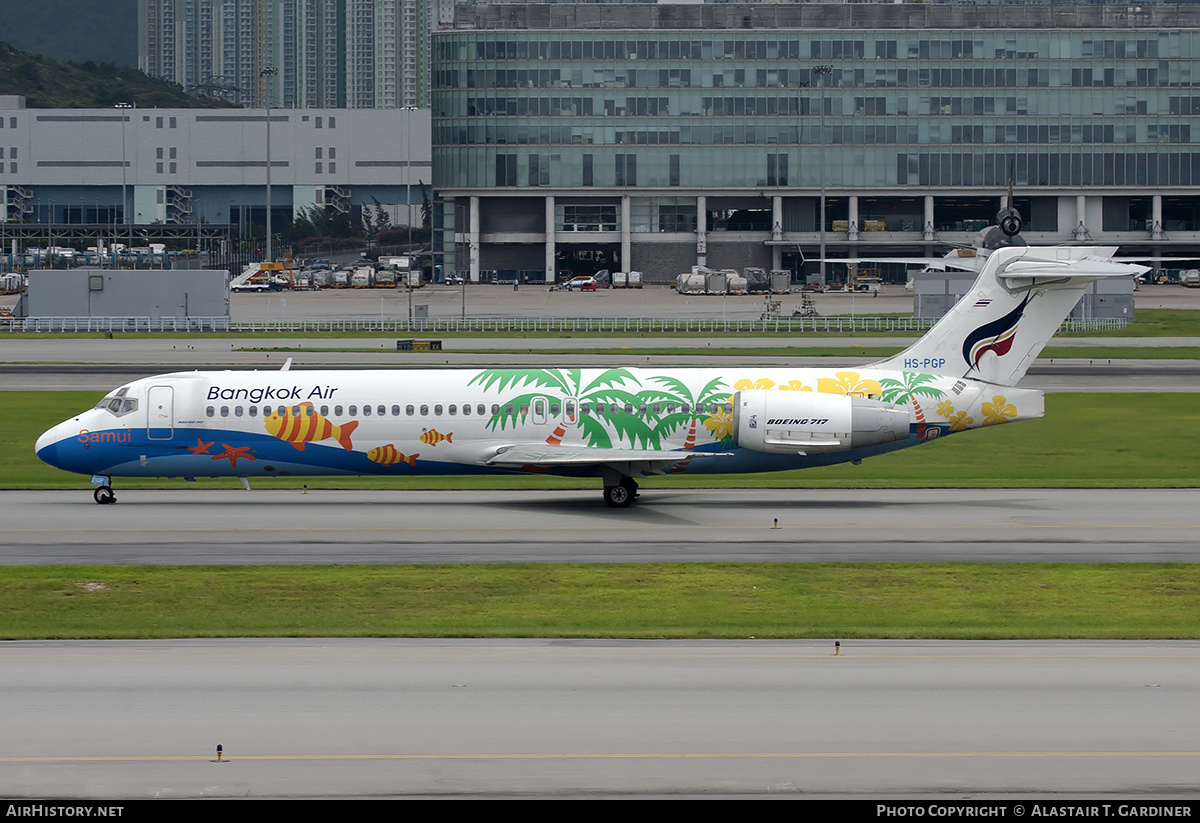 Aircraft Photo of HS-PGP | Boeing 717-23S | Bangkok Airways | AirHistory.net #237330