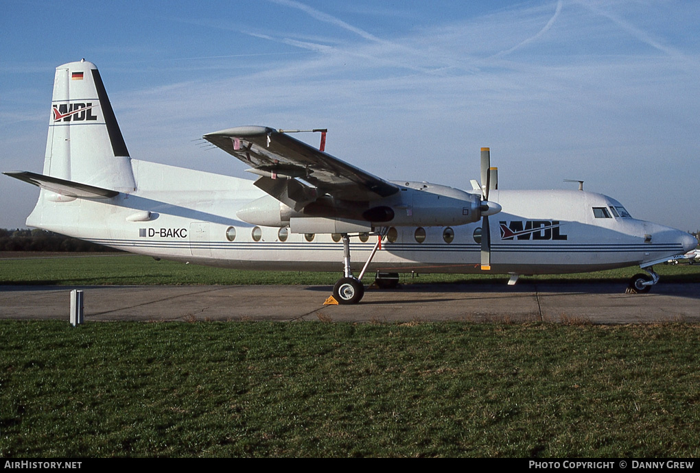 Aircraft Photo of D-BAKC | Fokker F27-600 Friendship | WDL Aviation | AirHistory.net #237331