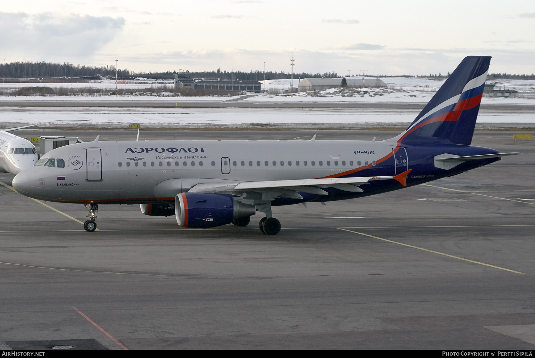 Aircraft Photo of VP-BUN | Airbus A319-111 | Aeroflot - Russian Airlines | AirHistory.net #237338