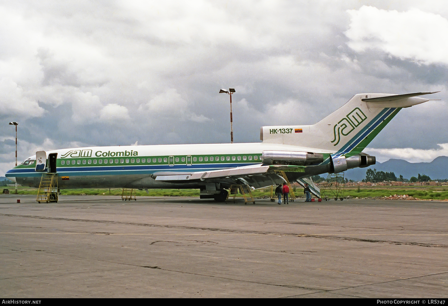 Aircraft Photo of HK-1337 | Boeing 727-59 | SAM - Sociedad Aeronáutica de Medellín | AirHistory.net #237349