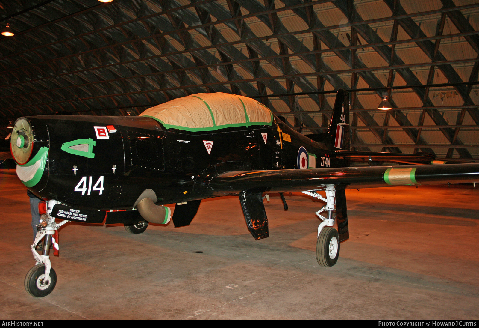 Aircraft Photo of ZF414 | Short S-312 Tucano T1 | UK - Air Force | AirHistory.net #237353