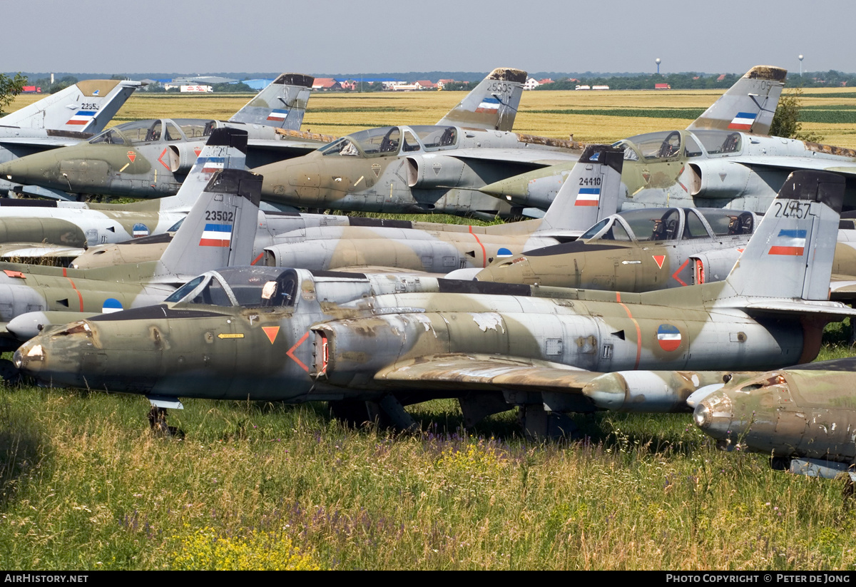 Aircraft Photo of 24457 | Soko IJ-21 Jastreb | Serbia and Montenegro - Air Force | AirHistory.net #237354