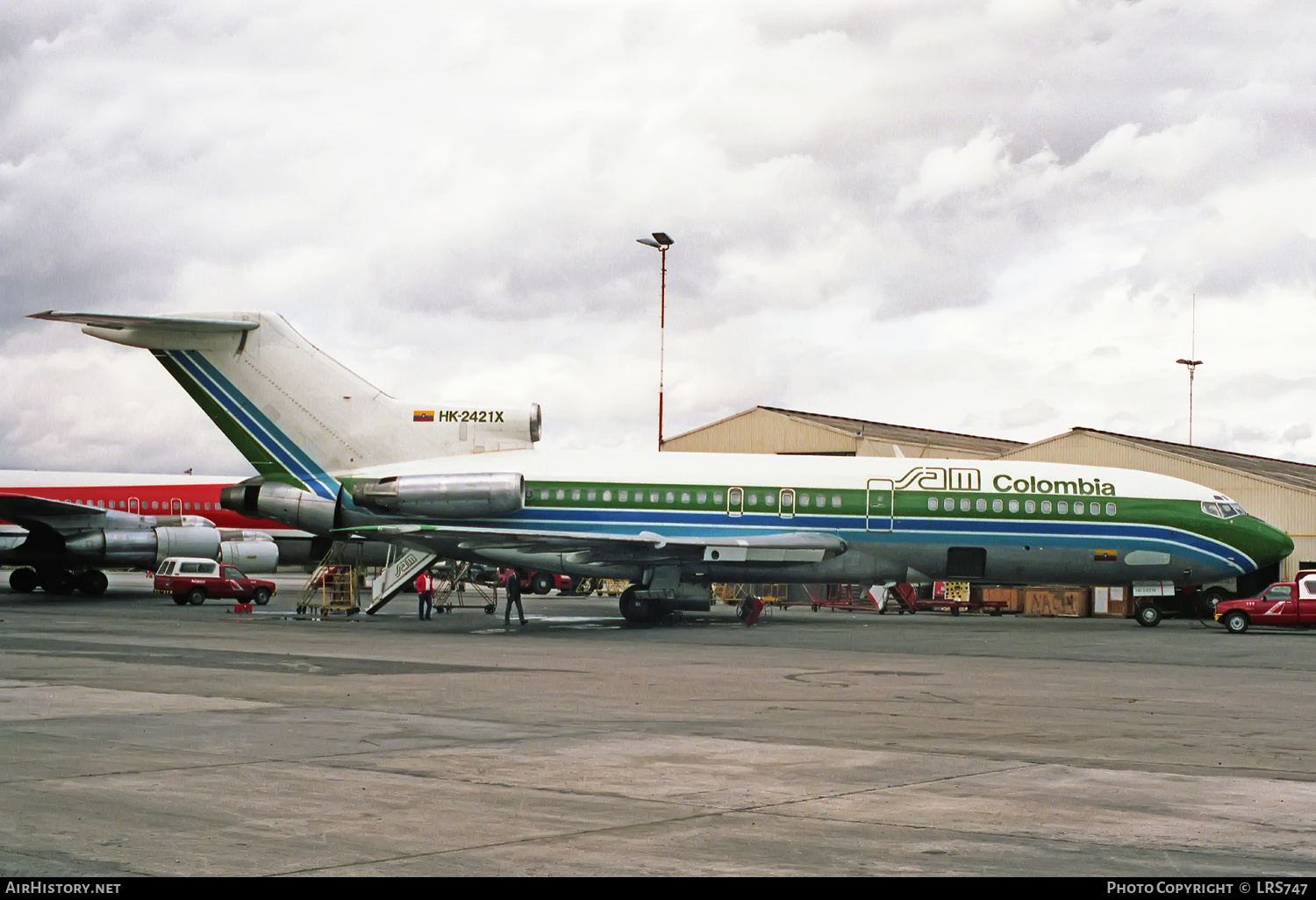 Aircraft Photo of HK-2421X | Boeing 727-46 | SAM - Sociedad Aeronáutica de Medellín | AirHistory.net #237363