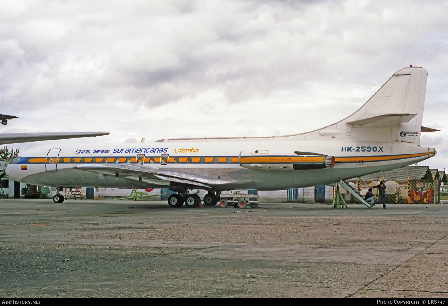 Aircraft Photo of HK-2598X | Sud SE-210 Caravelle VI-R | Líneas Aéreas Suramericanas - LAS | AirHistory.net #237364