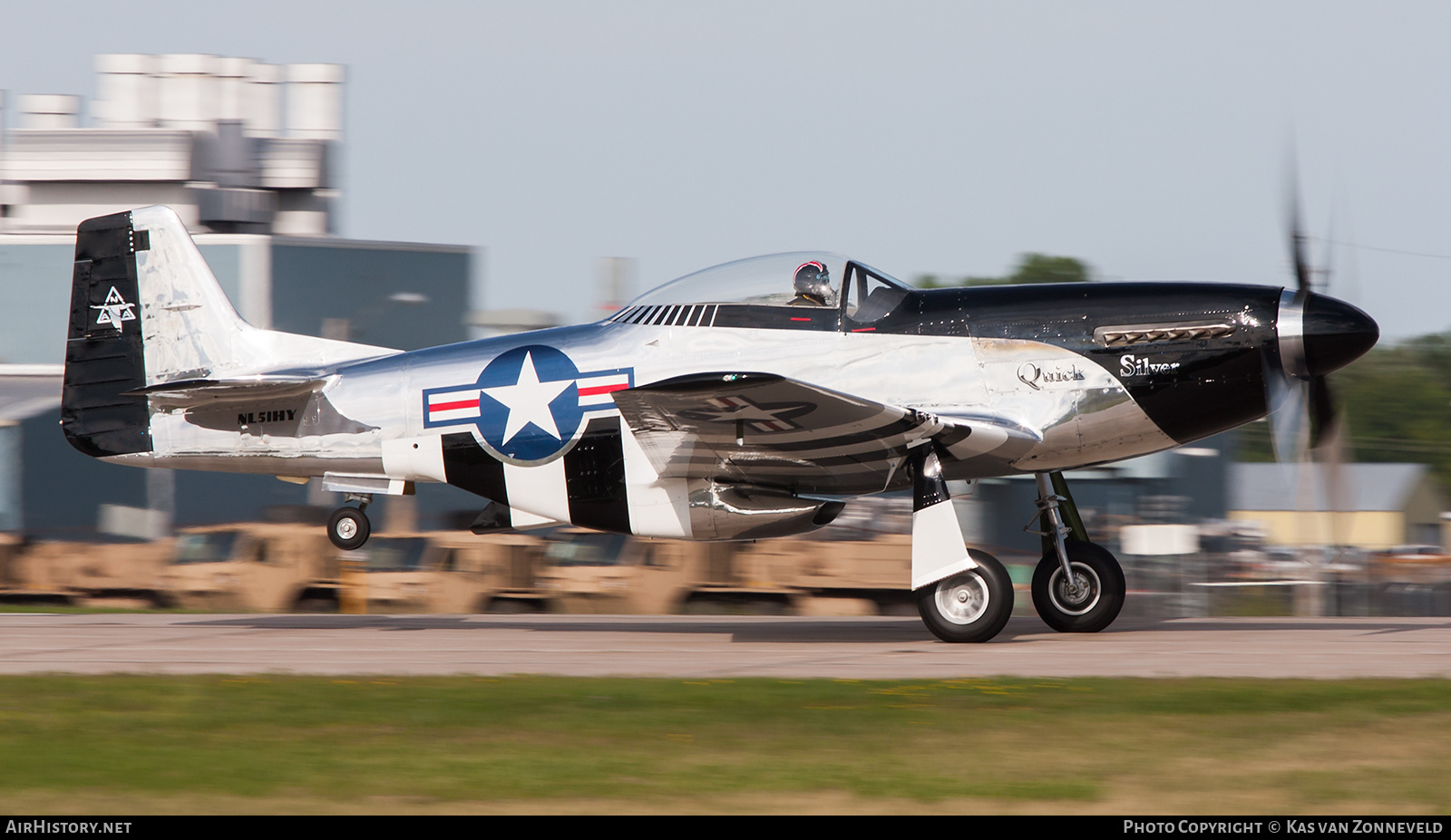Aircraft Photo of N51HY / NL51HY | North American P-51D Mustang | USA - Air Force | AirHistory.net #237378