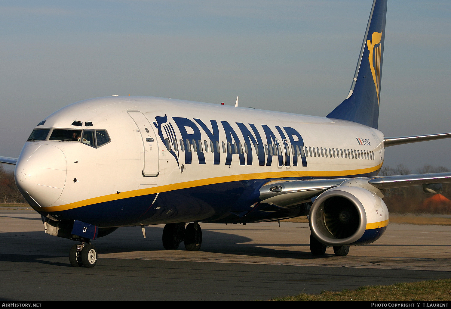 Aircraft Photo of EI-DCF | Boeing 737-8AS | Ryanair | AirHistory.net #237389