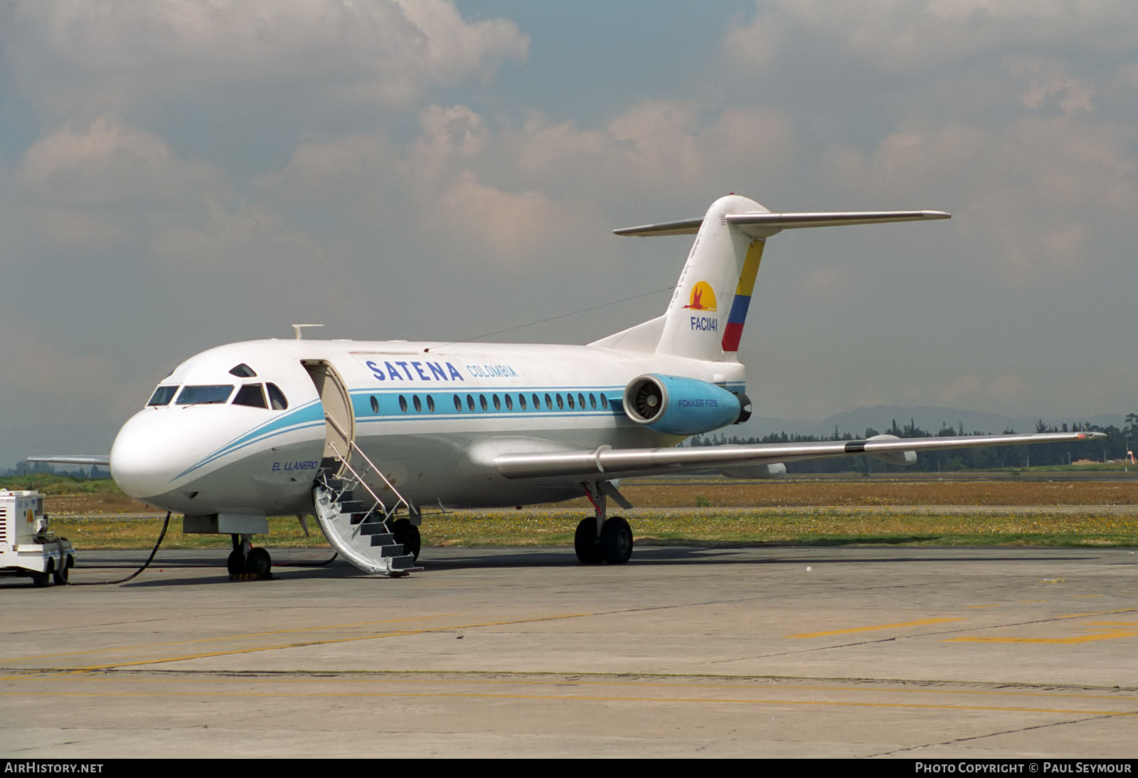 Aircraft Photo of FAC1141 | Fokker F28-3000C Fellowship | Colombia - Satena | AirHistory.net #237400