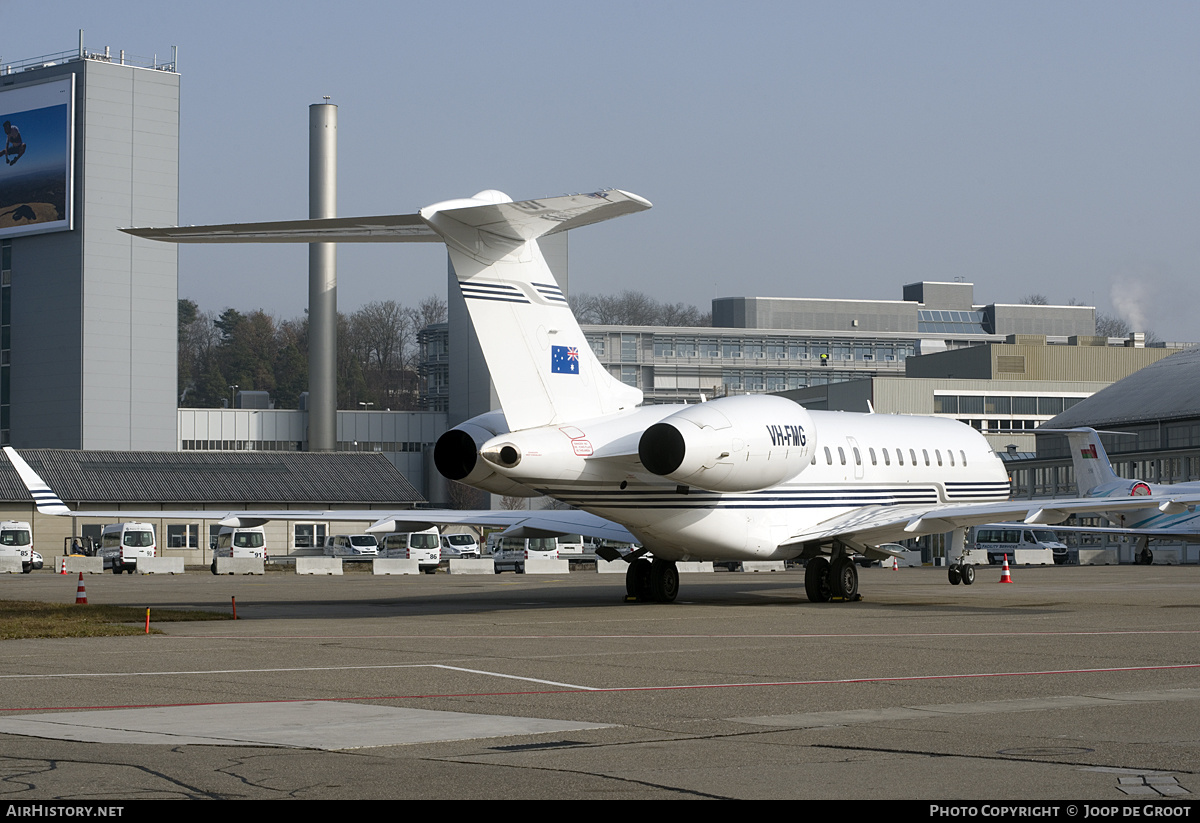 Aircraft Photo of VH-FMG | Bombardier Global Express (BD-700-1A10) | AirHistory.net #237404