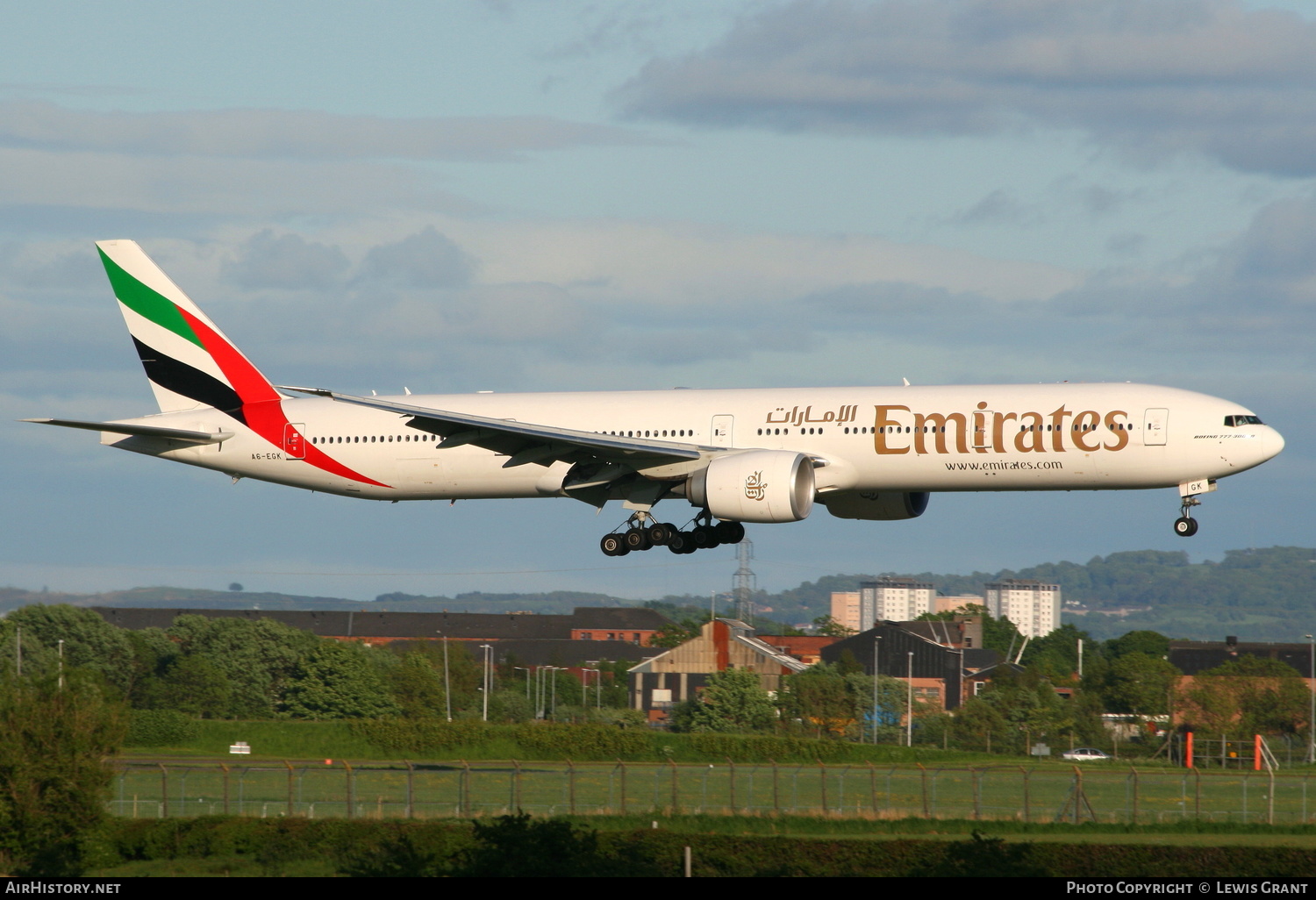 Aircraft Photo of A6-EGK | Boeing 777-31H/ER | Emirates | AirHistory.net #237416