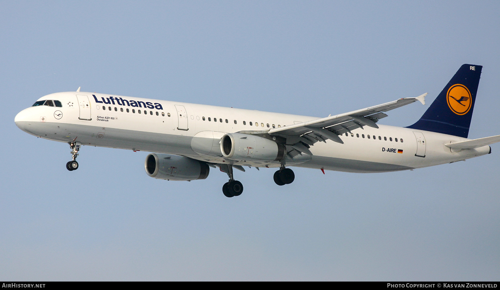 Aircraft Photo of D-AIRE | Airbus A321-131 | Lufthansa | AirHistory.net #237439