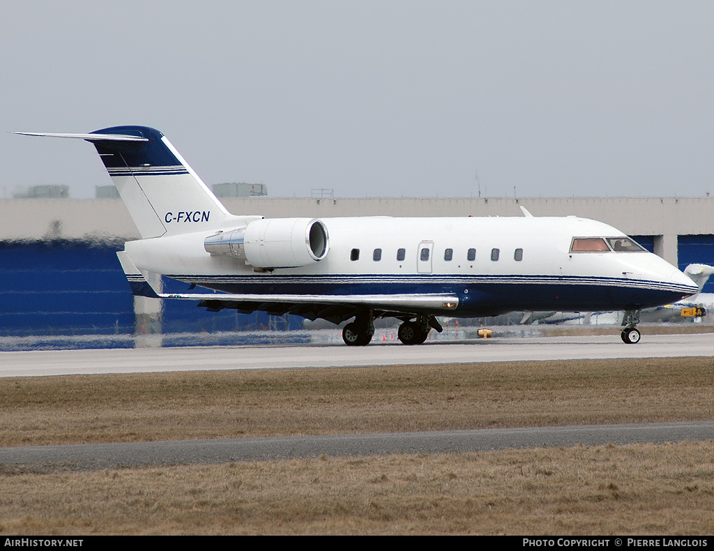 Aircraft Photo of C-FXCN | Bombardier Challenger 604 (CL-600-2B16) | AirHistory.net #237441
