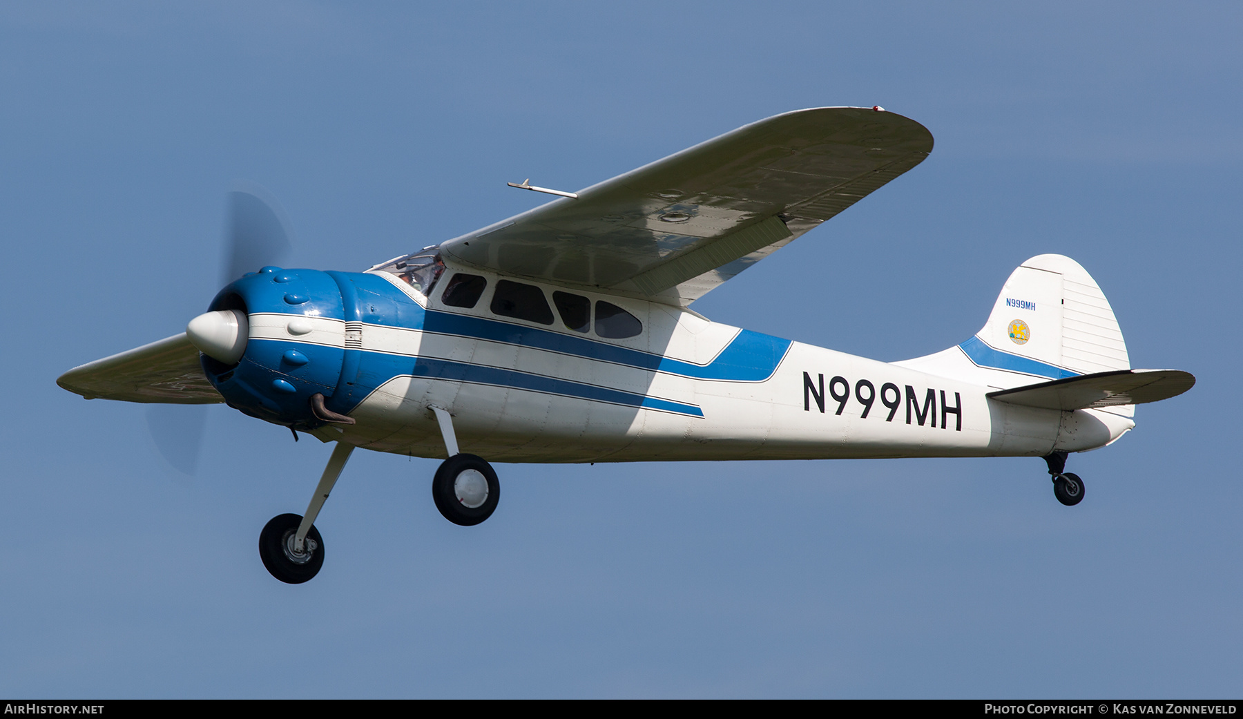 Aircraft Photo of N999MH | Cessna 195B | AirHistory.net #237447
